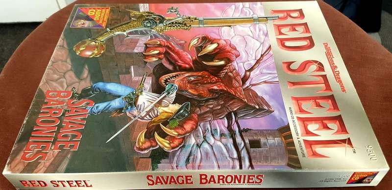 Advanced Dungeons & Dragons Red Steel Savage Baronies