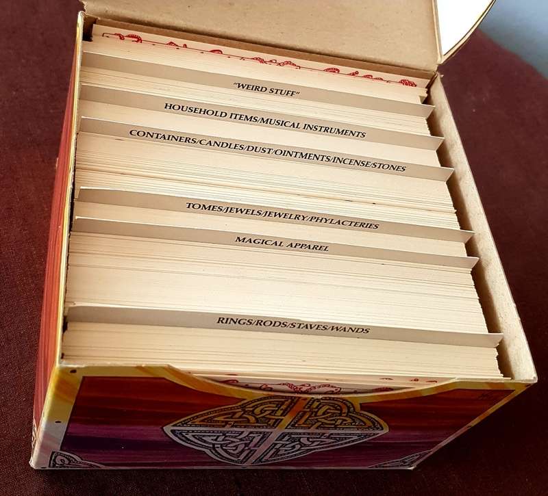 The Official Dungeon Master Decks Game Accessory