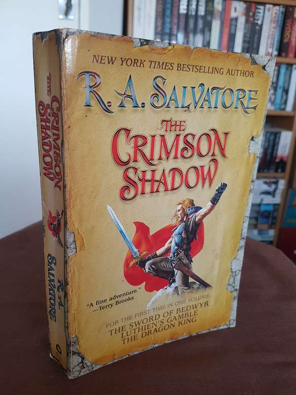 The Crimson Shadow series by R. A. Salvatore