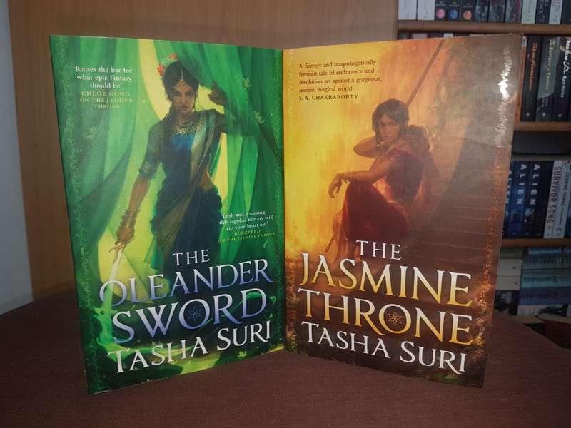 The Jasmine Throne and The Oleander Sword by Tasha Suri