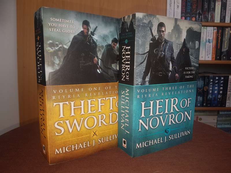 Theft of Swords and Heir of Novron by Michael J. Sullivan
