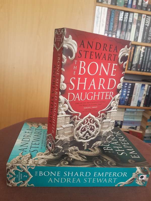 The Bone Shard Daughter and The Bone Shard Emperor Book by Andrea Stewart