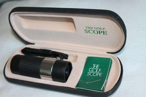 The Golf Scope Range Finder - Distance to the green measurement