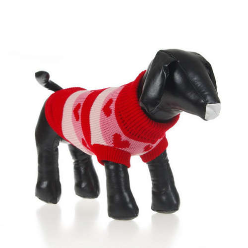 WARM STRIPE WINTER JACKET FOR SMALL DOG 5KG