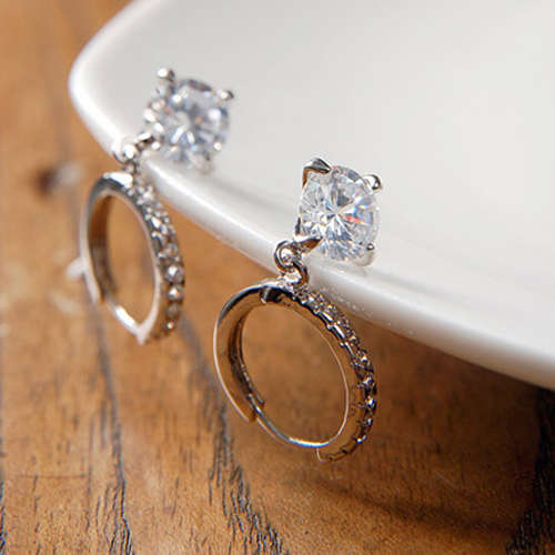 AUSTRIAN CRYSTAL DROP EAR RING