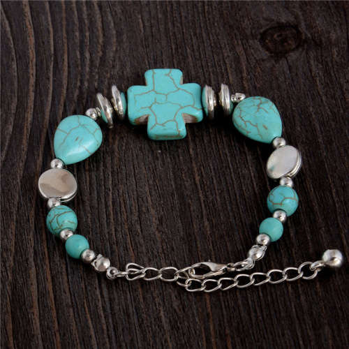 CUTE BOHEMIAN TURQUISE VINTAGE  BRACELET