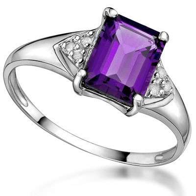 925 SILVER PLATED CRYSTAL PARTY RING SIZE 7 - ONLY ONE!
