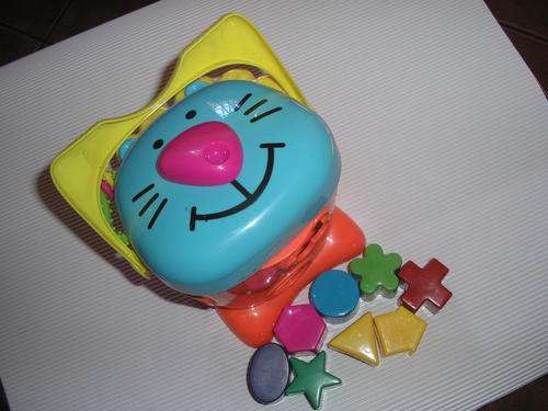 Baby bucket With Blocks