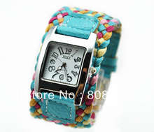 WOMENS WEAVED COSTUME WATCH