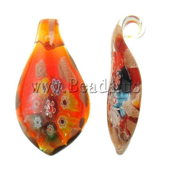 GLASS PENDANT NECKLACE IN DIFFERENT COLORS,CHAIN INCLUDED!