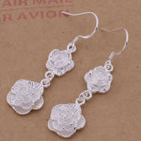 925 STERLING SILVER PL EAR RINGS!!!!!!