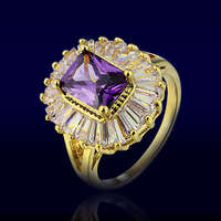 GPL CUBIC ZIRCONIA RING SIZE 7 OR 8