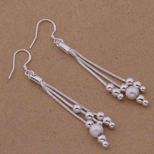 925 STERLING SILVER PL DROP EAR RINGS!!!!!!