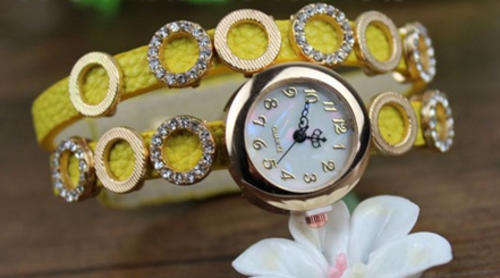 BEAUTIFUL LEATHER WOMENS WATCHES!