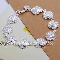 925 STERLING SILVER PL CHAIN BRACELET