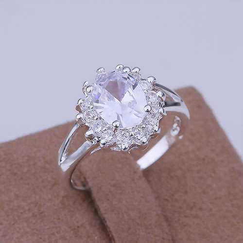 STERLING SILVER 925 PL HIGH QUALITY NICKEL FREE ANTI ALLERGIC RING SIZE 7