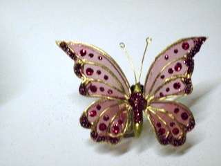 Princess Butterflies with clips (100 x 70 mm) curtains/lamps or wedding decor