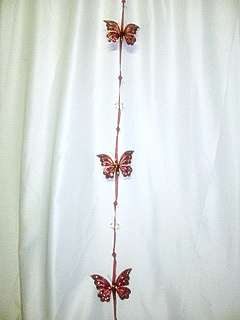 Princess Butterflies on ribbon  Windows, curtains and walls decor