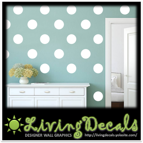 Vinyl Decals Wall Art Stickers - Dotty (Medium)