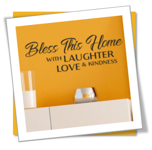 Vinyl Decals Wall Art Stickers - Bless This Home2