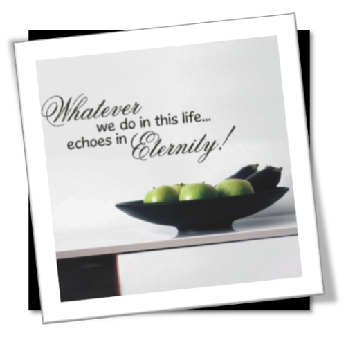 Vinyl Decals Wall Art Stickers - Eternity