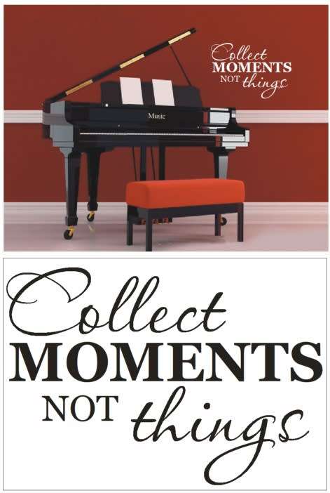 Vinyl Decals Wall Art Stickers - Collect Moments