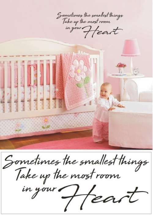 Vinyl Decals Wall Art Stickers - Smallest Things
