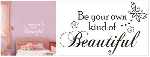 Vinyl Decals Wall Art Stickers - Beautiful Kind