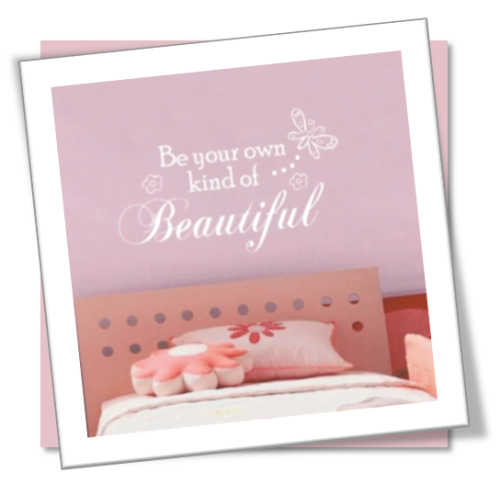 Vinyl Decals Wall Art Stickers - Beautiful Kind