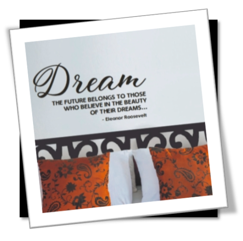 Vinyl Decals Wall Art Stickers - Dream Future 2