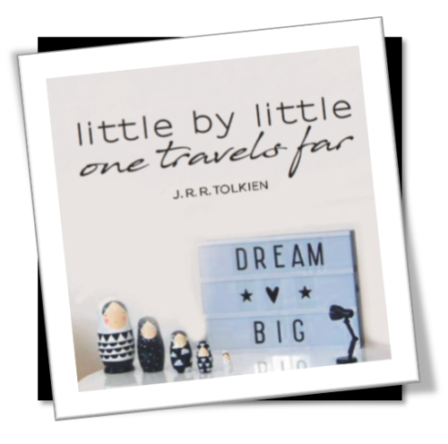 Vinyl Decals Wall Art Stickers - Far Travels (Tolkien Quote)