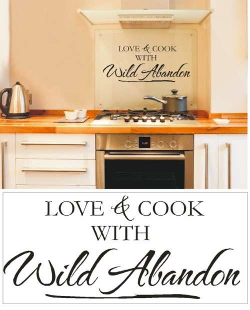 Vinyl Decals Wall Art Stickers - Love & Cook