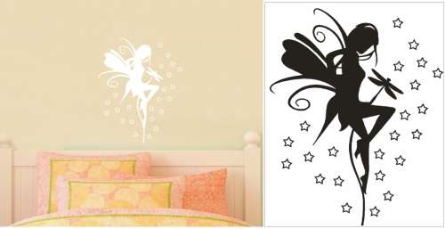 Vinyl Decals Wall Art Stickers - Fairy