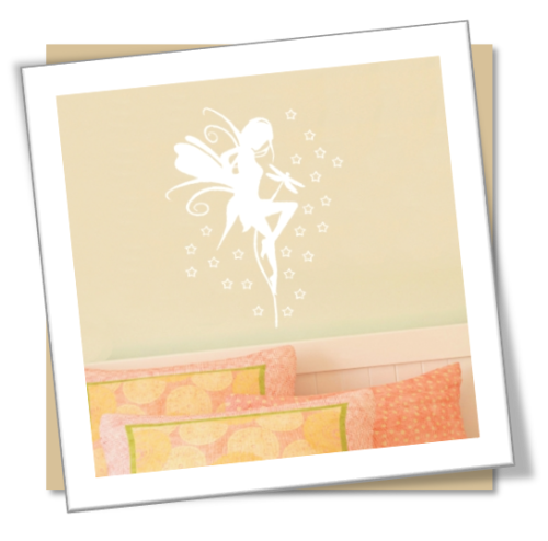 Vinyl Decals Wall Art Stickers - Fairy