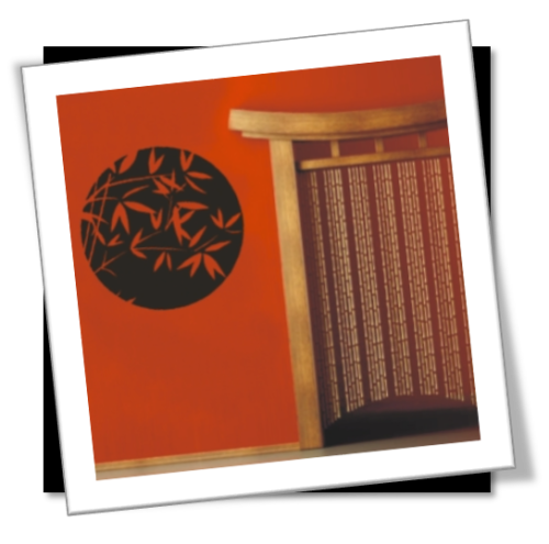 Vinyl Decals Wall Art Stickers - Palm Circle