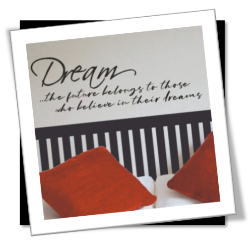 Vinyl Decals Wall Art Stickers - Dream Future 1