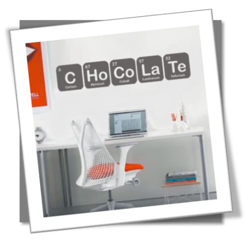Vinyl Decals Wall Art Stickers - Chocolate Periodical