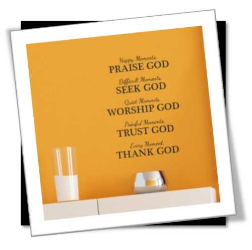 Vinyl Decals Wall Art Stickers - Happy Moments