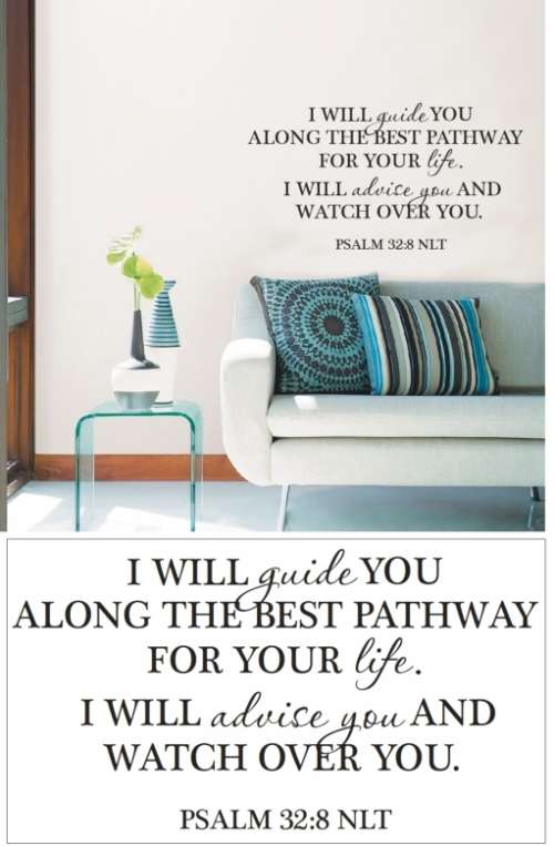 Vinyl Decals Wall Art Stickers - Watch Over You