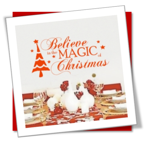 Vinyl Decals Wall Art Stickers - Christmas Magic