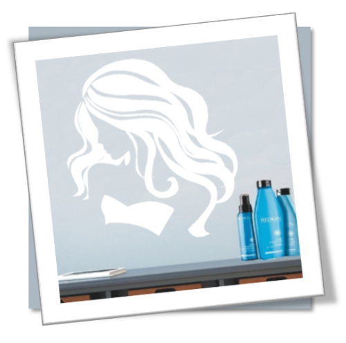 Vinyl Decals Wall Art Stickers - Curly Girly