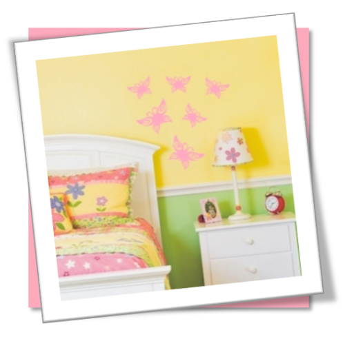 Vinyl Decals Wall Art Stickers - Butterflies: Tribal