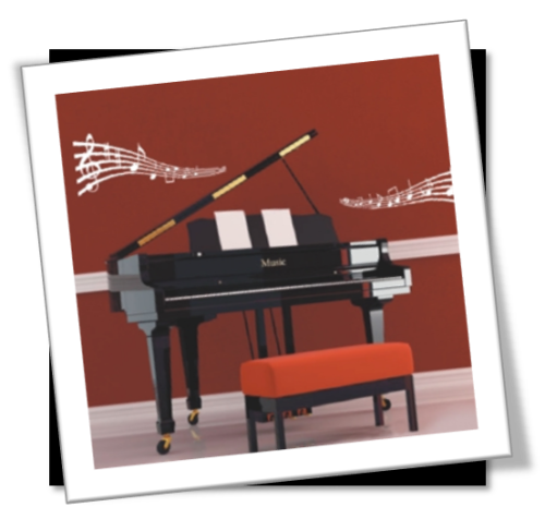 Vinyl Decals Wall Art Stickers - Musical Notes