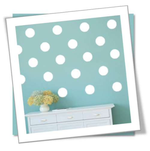 Vinyl Decals Wall Art Stickers - Dotty