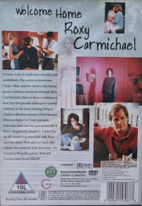 DVD: Welcome Home Roxy Carmichael