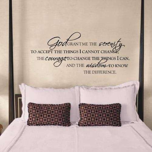 Vinyl Decals Wall Art Stickers - Inspirational (Christian)