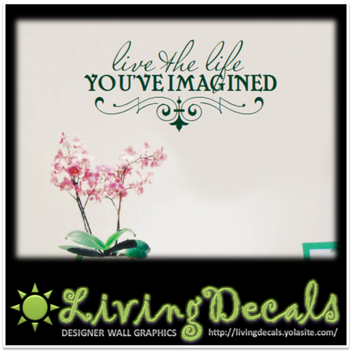 Vinyl Decals Wall Art Stickers - Life Imagined