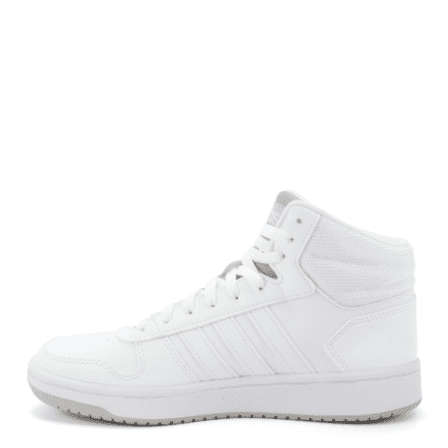 adidas Men`s HOOPS 2.0 MID White/ White F34813 Size UK 12 (SA 12)