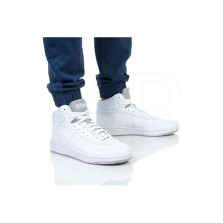 adidas Men`s HOOPS 2.0 MID White/ White F34813 Size UK 12 (SA 12)
