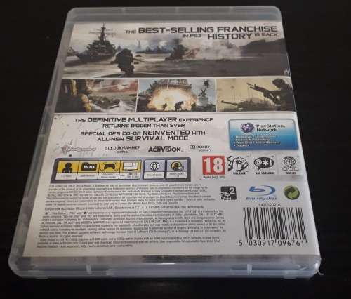 PS3 Bundle God of war 3, Mass effect 3, Call of duty modern warfare 3  Black Friday deals